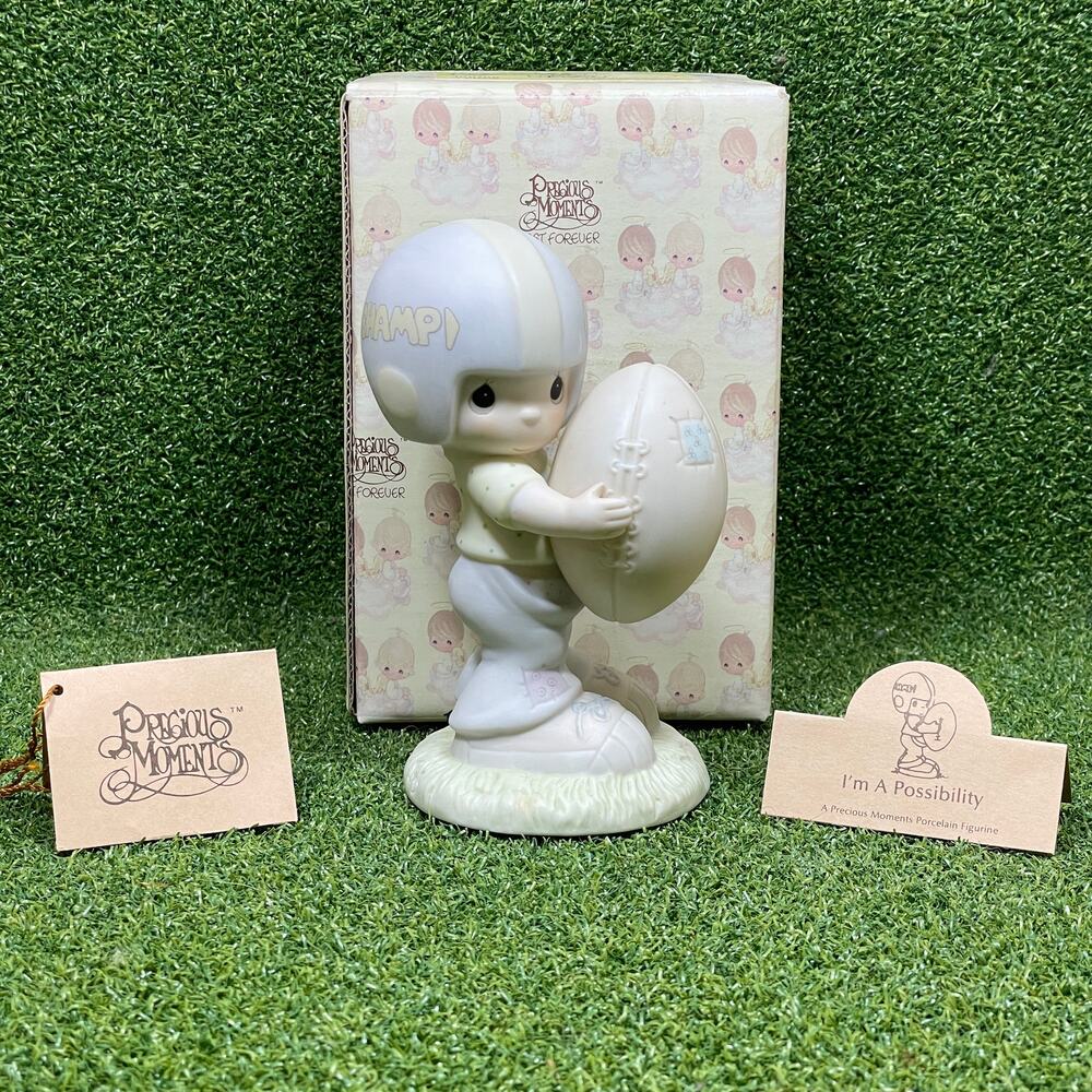 Vintage Precious Moments I'm a Possibility Porcelain Figurine with Box